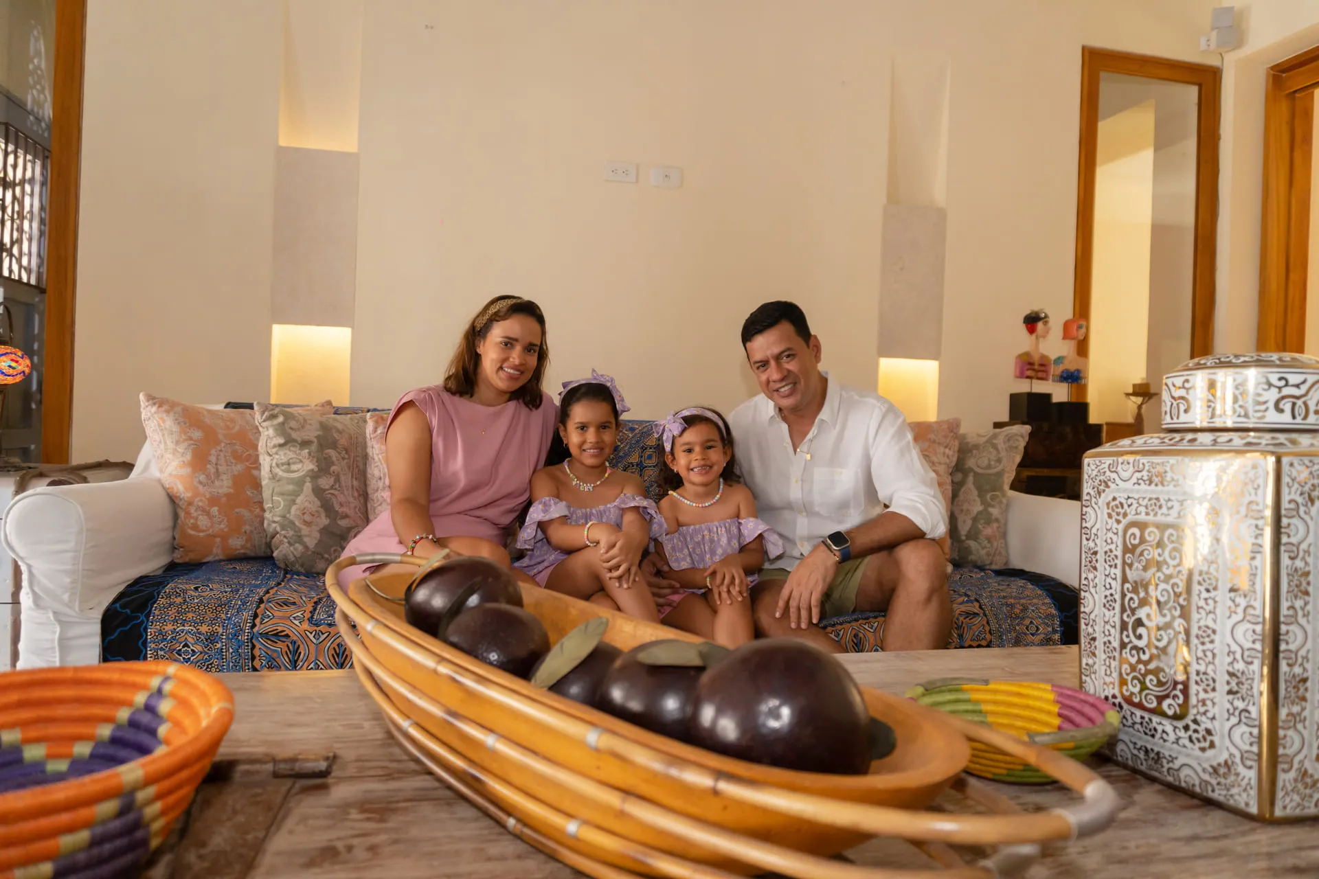 Planificador de Eventos 5 Sala y comedor integrados en Casa Palenque – Luxuries Homes Cartagena