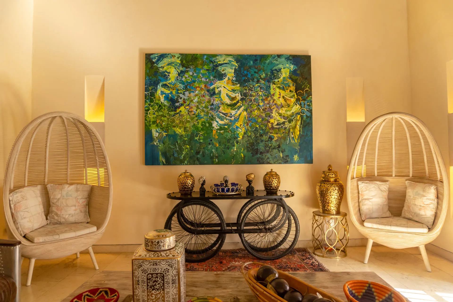 Casa Palenque 47 Sala espaciosa en Casa Palenque – Luxuries Homes Cartagena